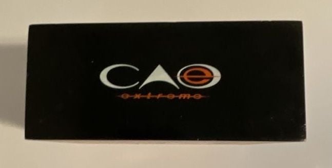 CAO Extreme Belicoso Empty Cigar Box 6.25 x 5 11