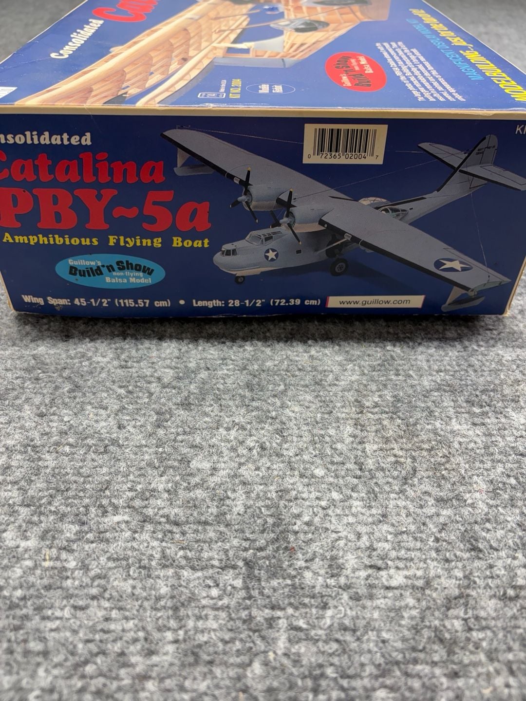Guillow's Consolidated Catalina PBY-5a Wood Model Kit #2004, Appears Complete 12