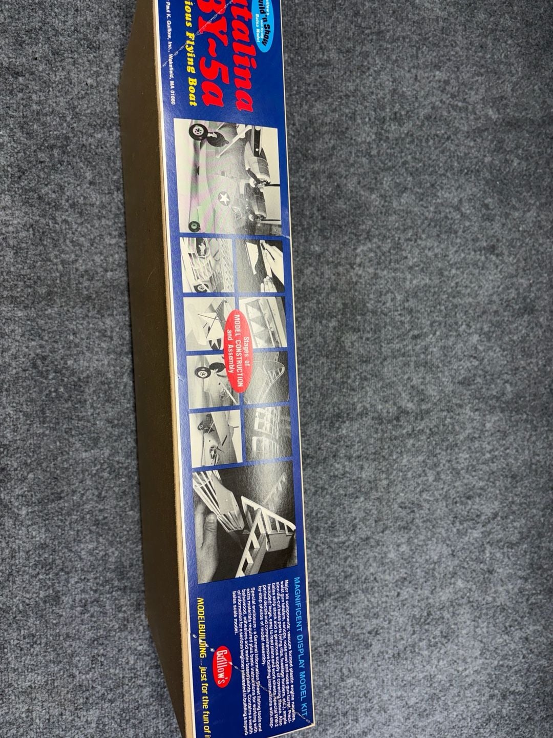 Guillow's Consolidated Catalina PBY-5a Wood Model Kit #2004, Appears Complete 13
