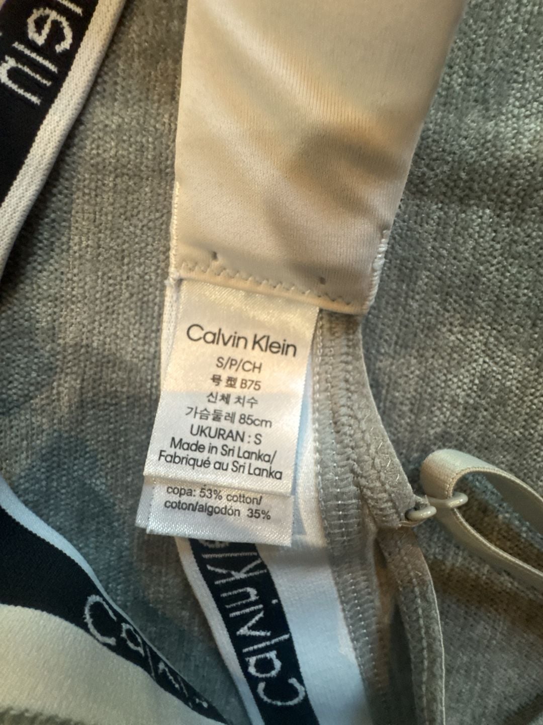 Calvin Klein Icon Cotton Modal Lightly Lined Triangle Bralette Lot of 2 7