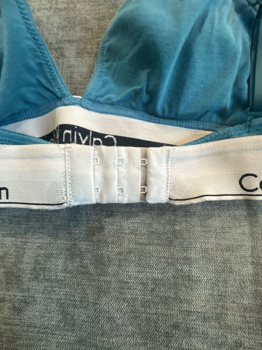 Calvin Klein Icon Cotton Modal Lightly Lined Triangle Bralette Lot of 2 10