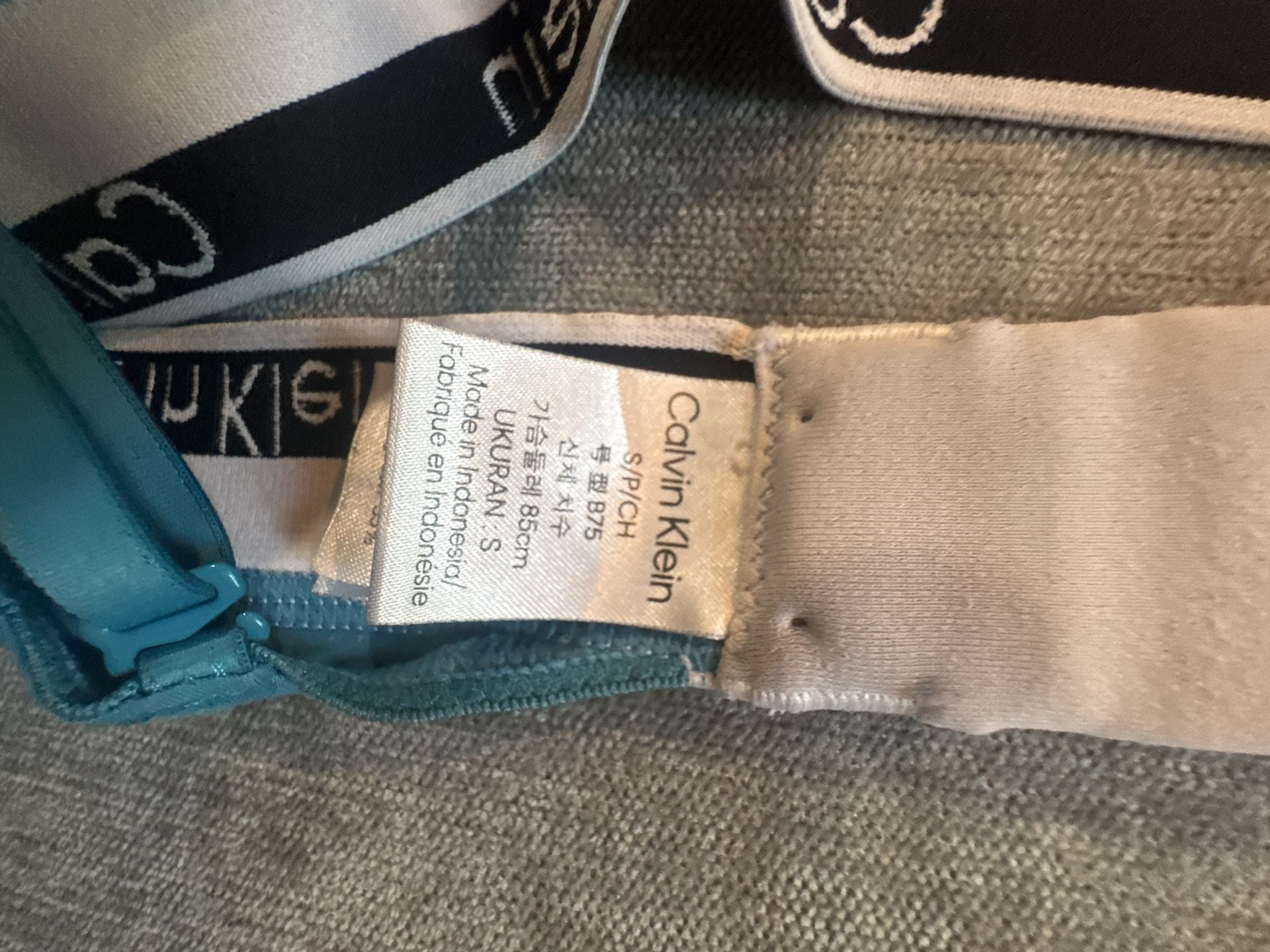Calvin Klein Icon Cotton Modal Lightly Lined Triangle Bralette Lot of 2 11