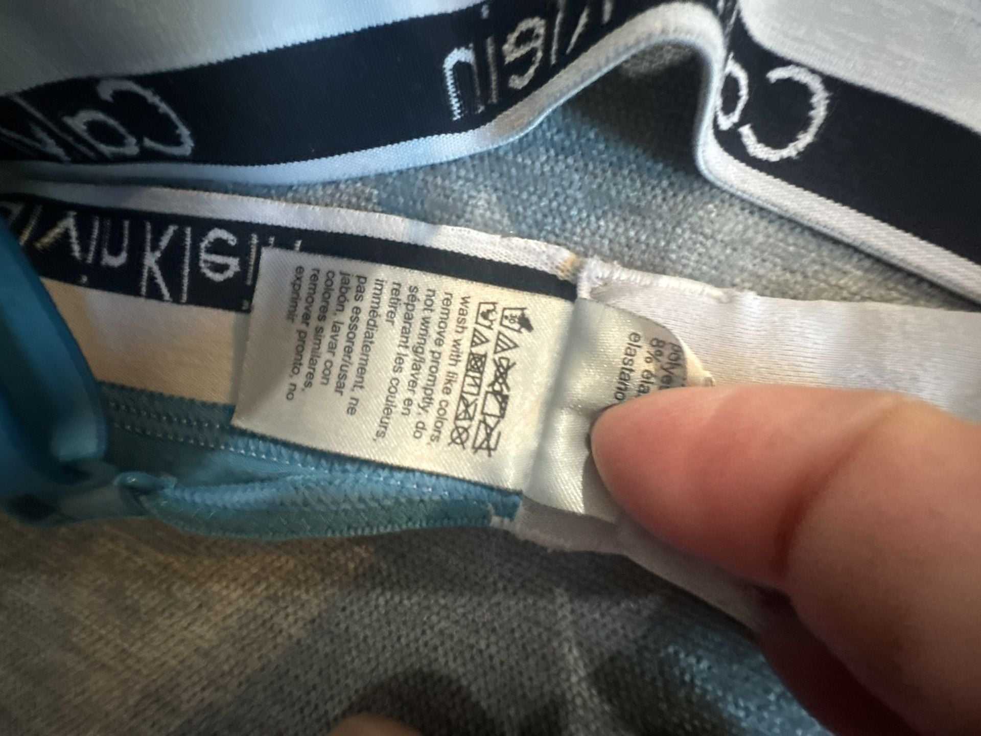 Calvin Klein Icon Cotton Modal Lightly Lined Triangle Bralette Lot of 2 13