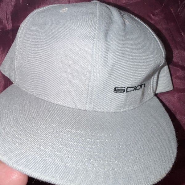 Grey Toyota Scion Ajustable 1 Size Fits All Baseball Hat Cap