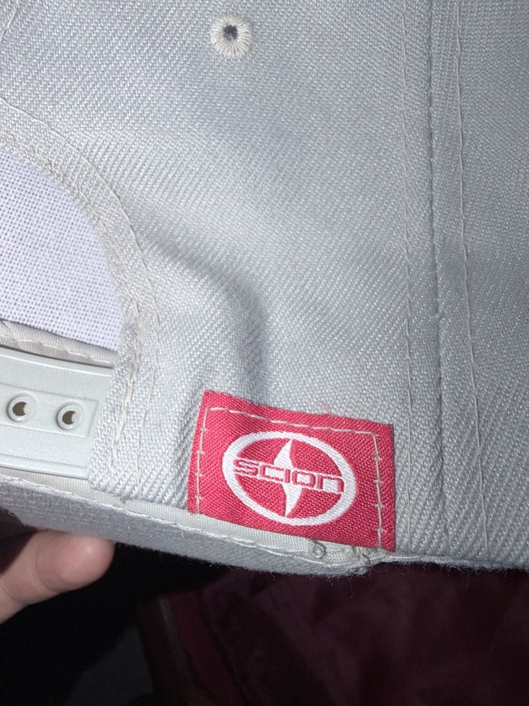 Grey Toyota Scion Ajustable 1 Size Fits All Baseball Hat Cap 3