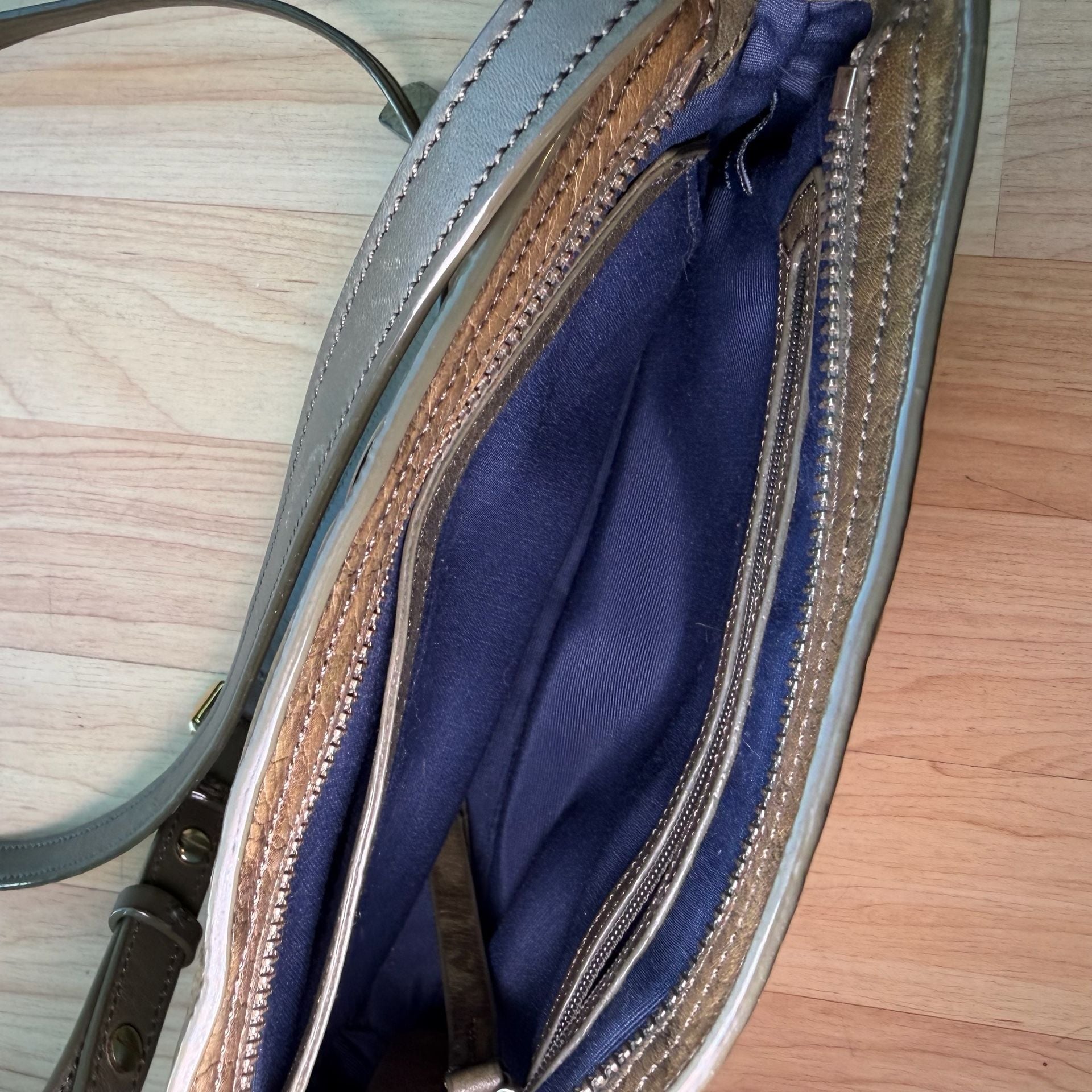 Cole Haan Olive Green Leather Crossbody Bag 11
