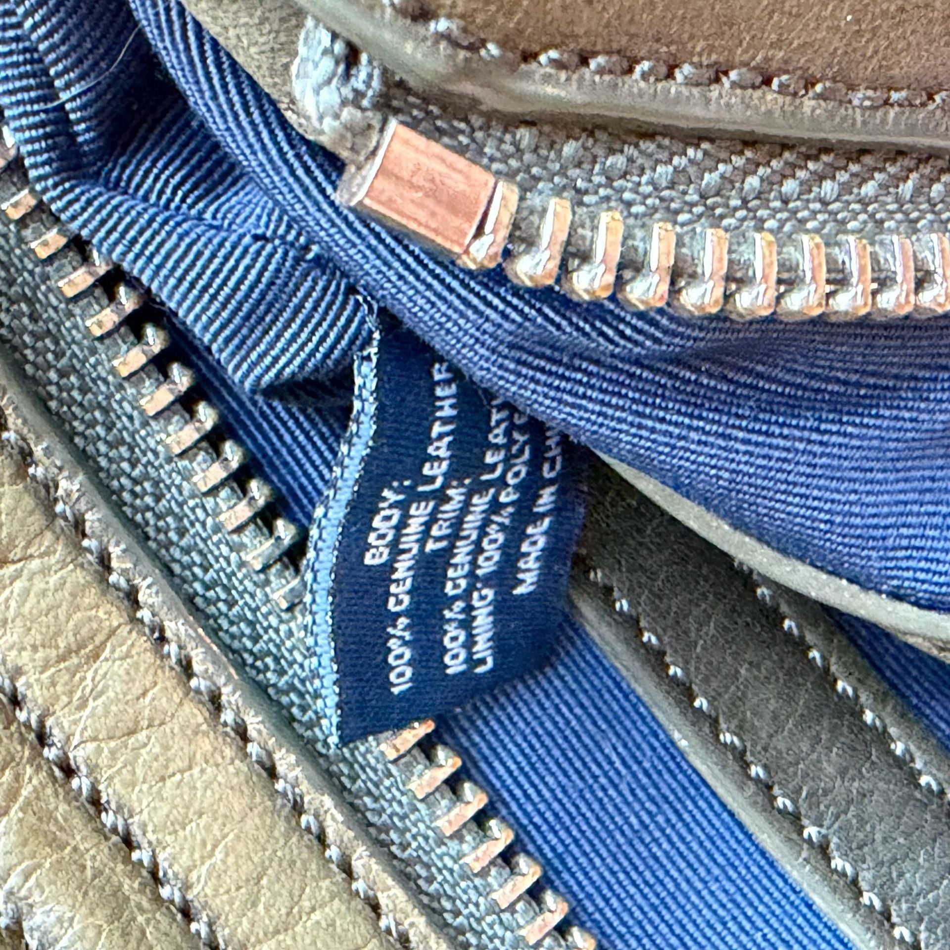 Cole Haan Olive Green Leather Crossbody Bag 9