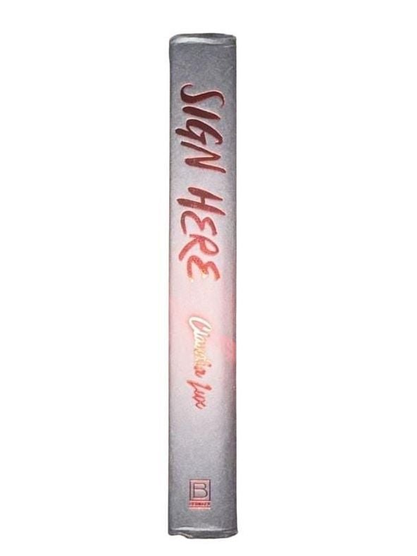 Sign Here: A Novel by Claudia Lux (Hardcover) 5