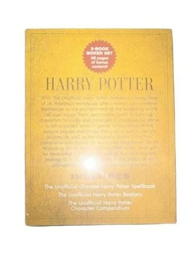 Sealed* The Unofficial Harry Potter Reference Library 3-Book Boxed Set. 3