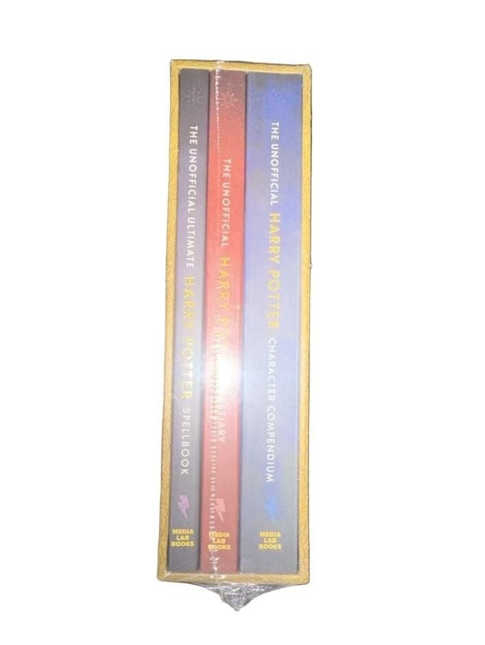 Sealed* The Unofficial Harry Potter Reference Library 3-Book Boxed Set. 4