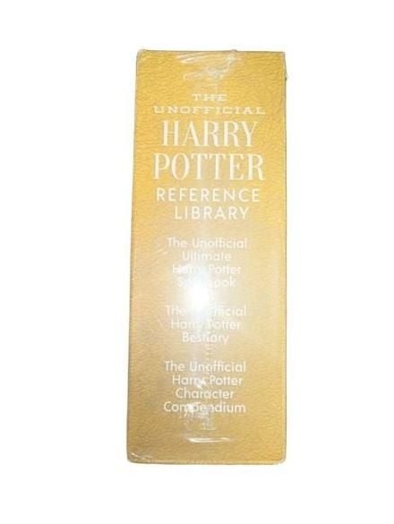 Sealed* The Unofficial Harry Potter Reference Library 3-Book Boxed Set. 5