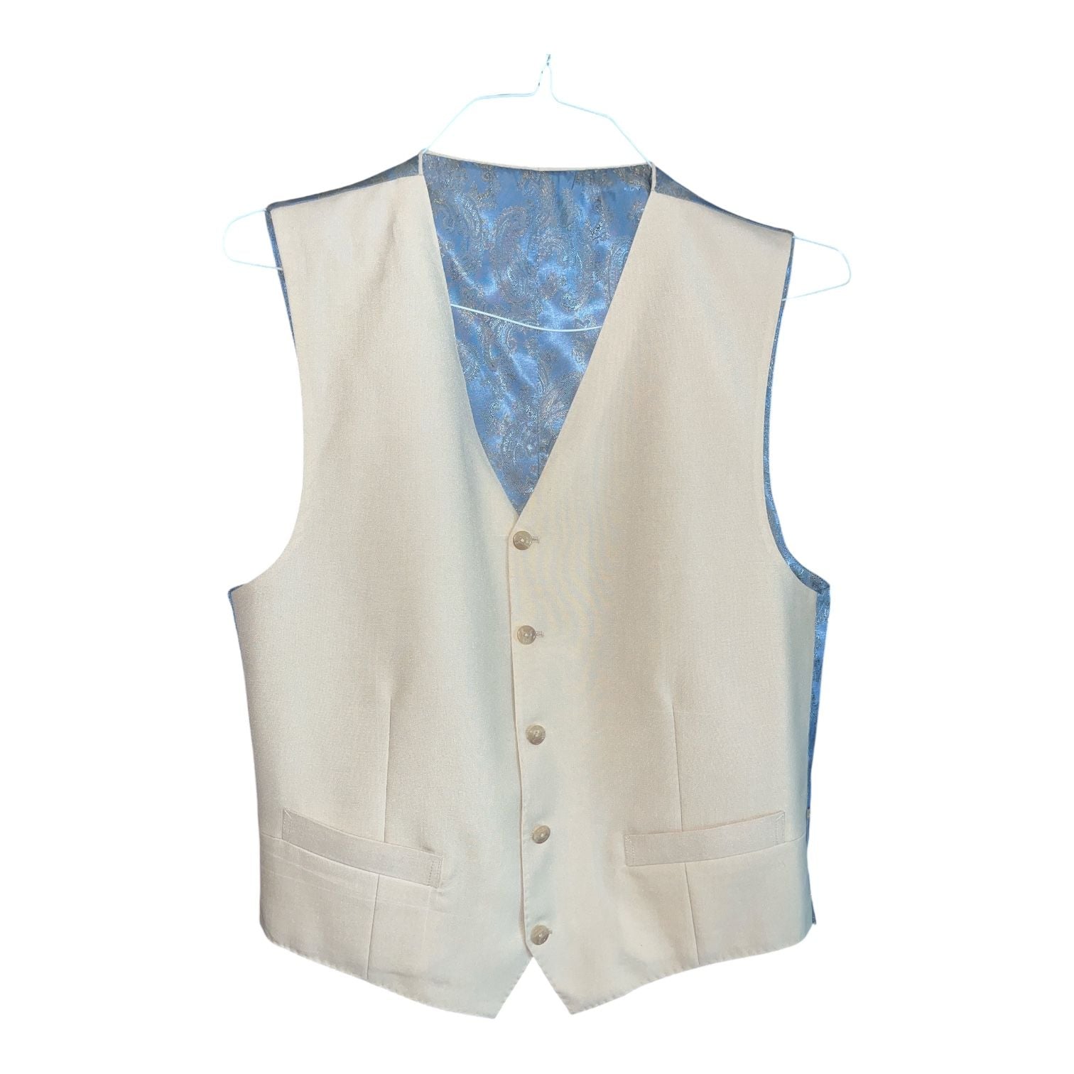 Tommy Hilfiger Heather Grey/Navy Suit Blazer and Vest Set 5
