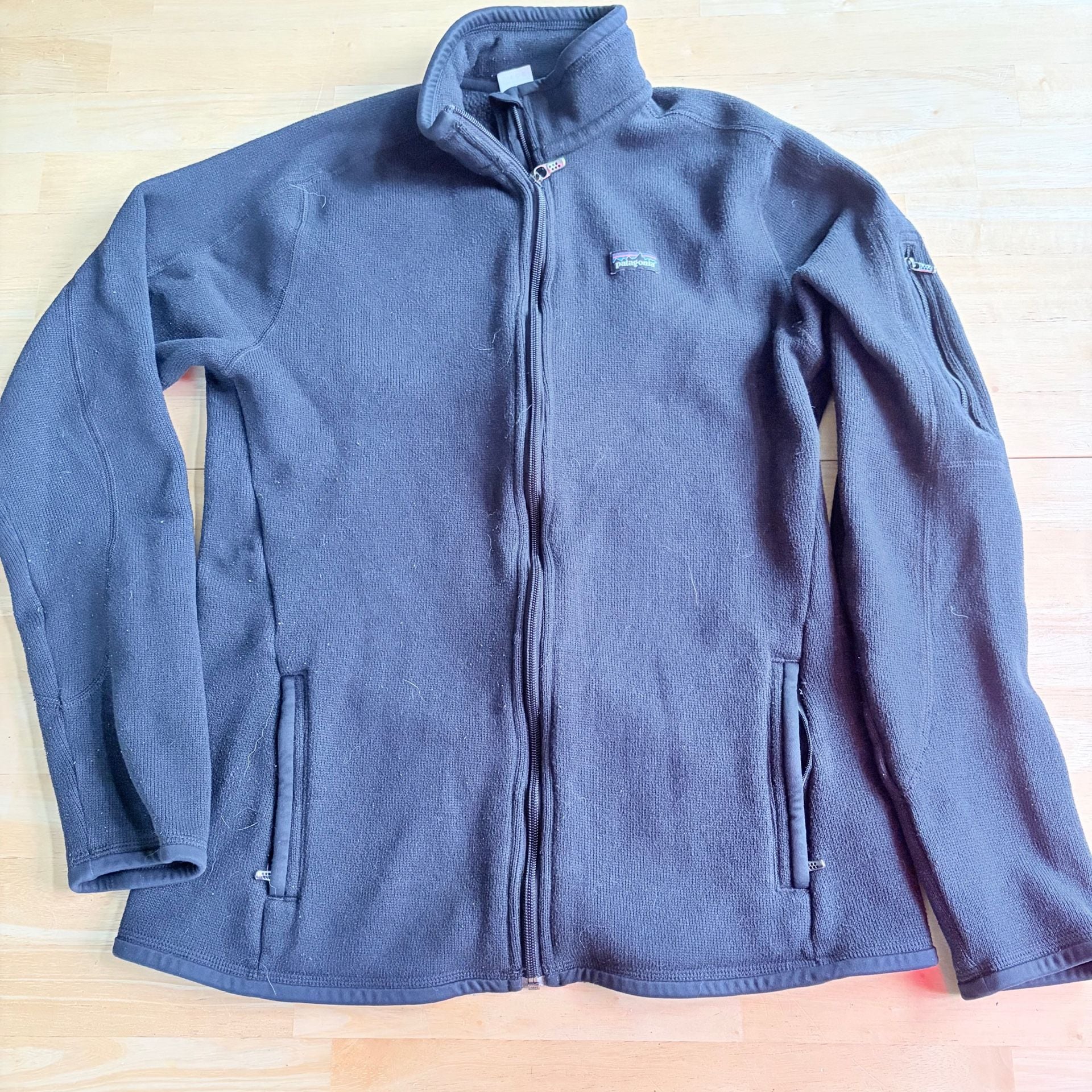 Patagonia Women's Full Zip Fleece Jacket Black 2