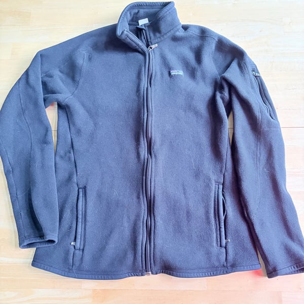 Patagonia Women's Full Zip Fleece Jacket Black