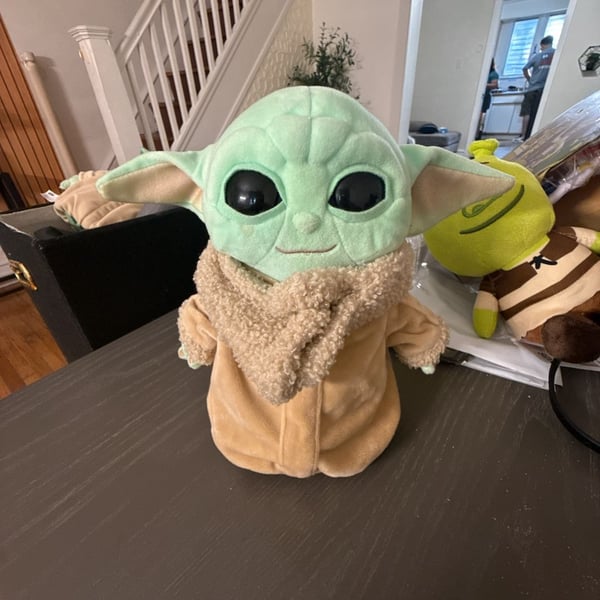 Mattel Star Wars The Mandalorian The Child Baby Yoda 8-Inch Plush Grogu Doll