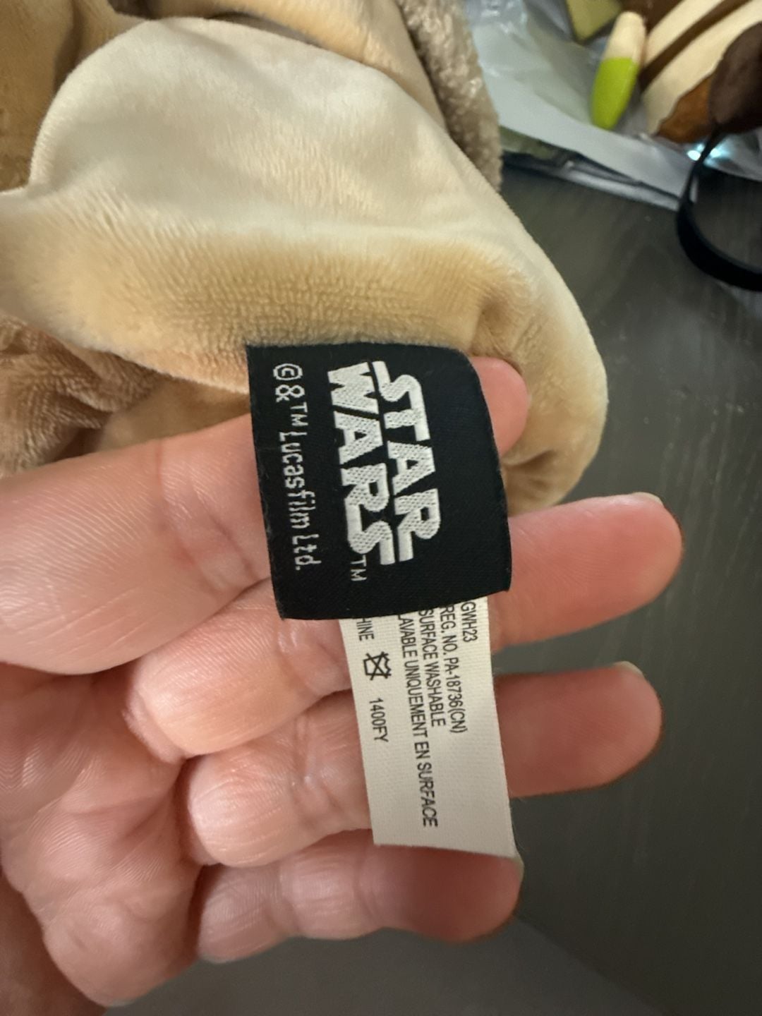 Mattel Star Wars The Mandalorian The Child Baby Yoda 8-Inch Plush Grogu Doll 3