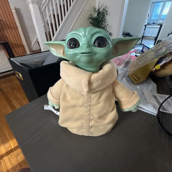 Star Wars The Mandalorian The Child Baby Yoda 11-Inch Plush Toy with Hard Head