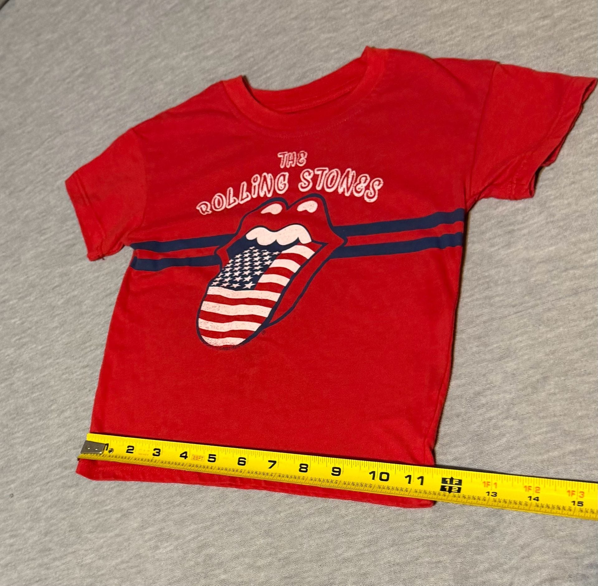 The Rolling Stones Toddler Red Americana Tongue T-Shirt Size 2T 5
