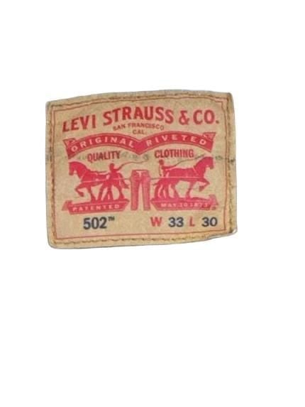 Levi's Brown Twill 5-Pocket Straight Jeans 9