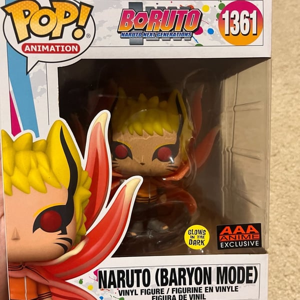 Funko Pop! Boruto Naruto Next Gen - Naruto (Baryon) #1361 AAA Anime Exclusive