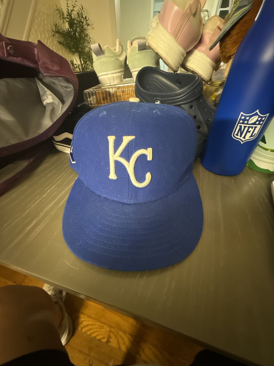 New Era Kansas City Royals 9FIFTY Snapback Hat Medium-Large 2