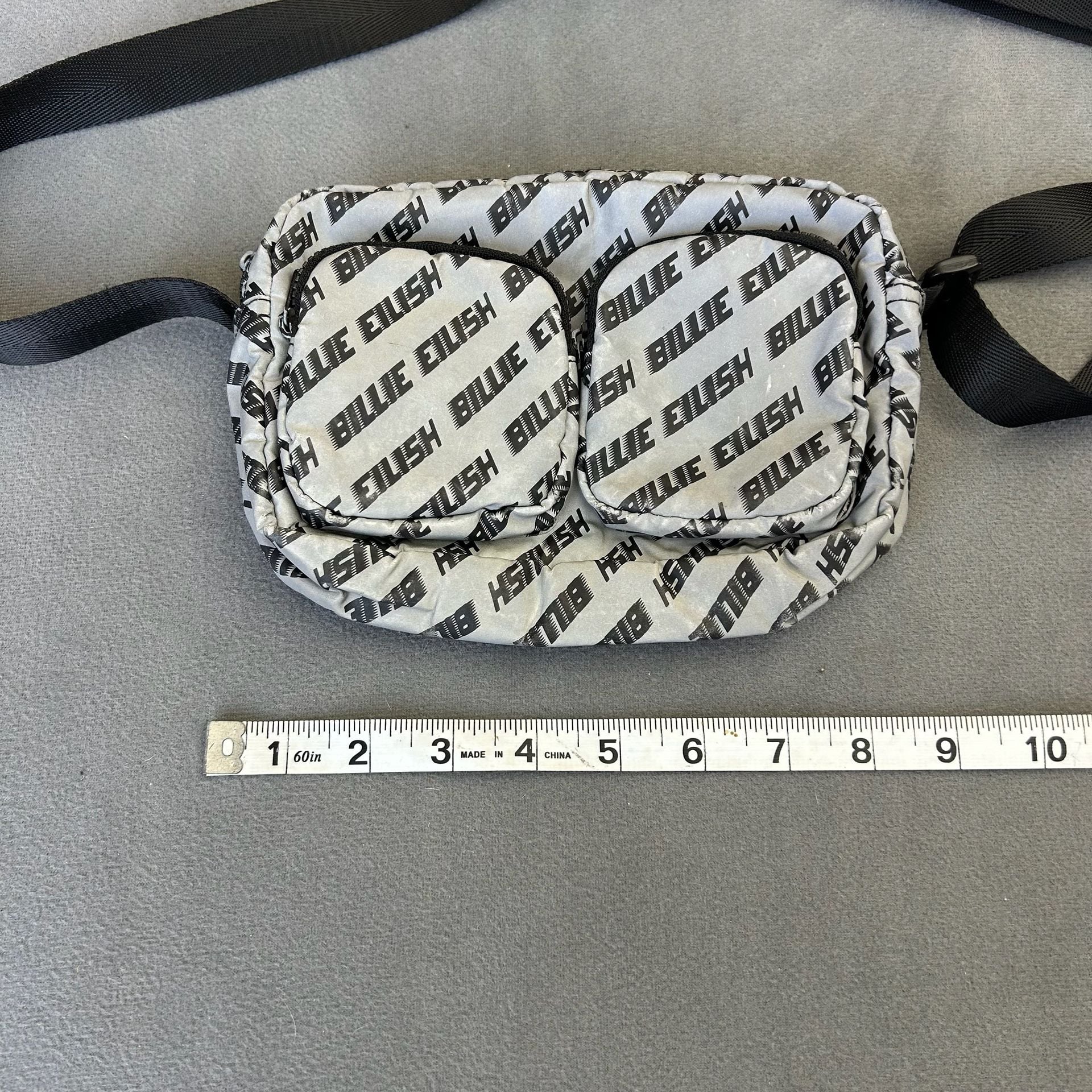 H&M x Billie Eilish Reflective Shoulder Bag X62 6