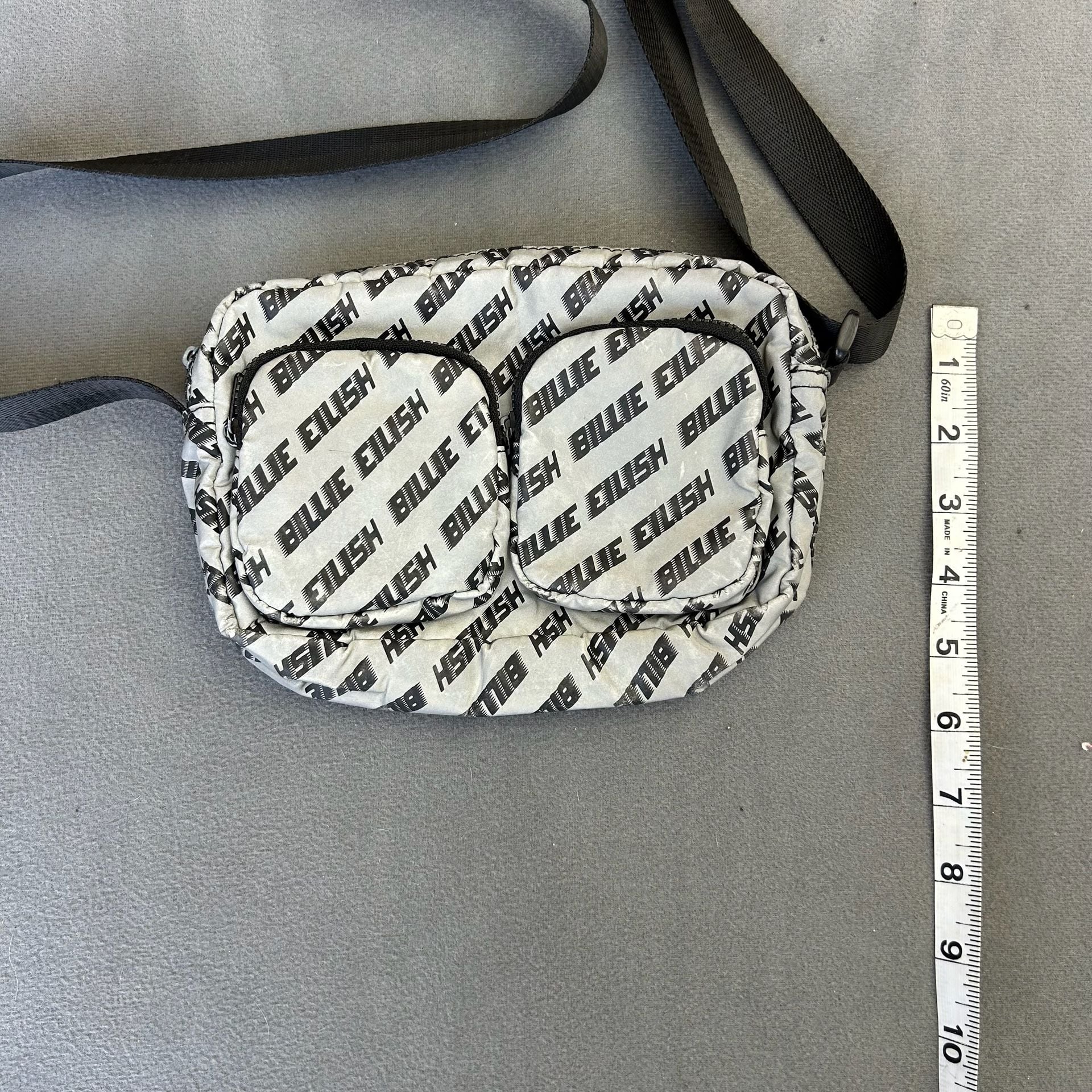 H&M x Billie Eilish Reflective Shoulder Bag X62 7