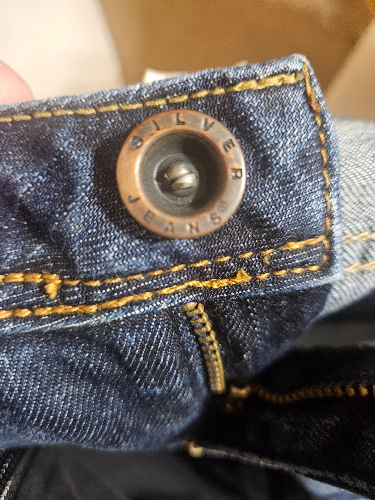 Silver Jeans Co. Suki Mid Rise Bootcut Jeans Size 27 Dark Wash Y2K 9