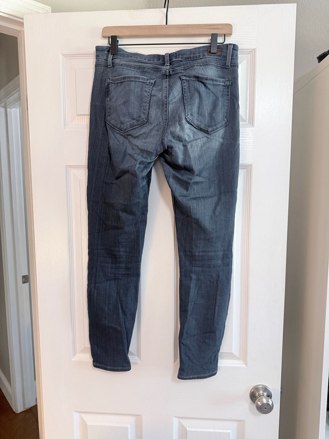 PAIGE Verdugo Ankle Skinny Jeans Women's Size 29 Dark Wash Denim 4