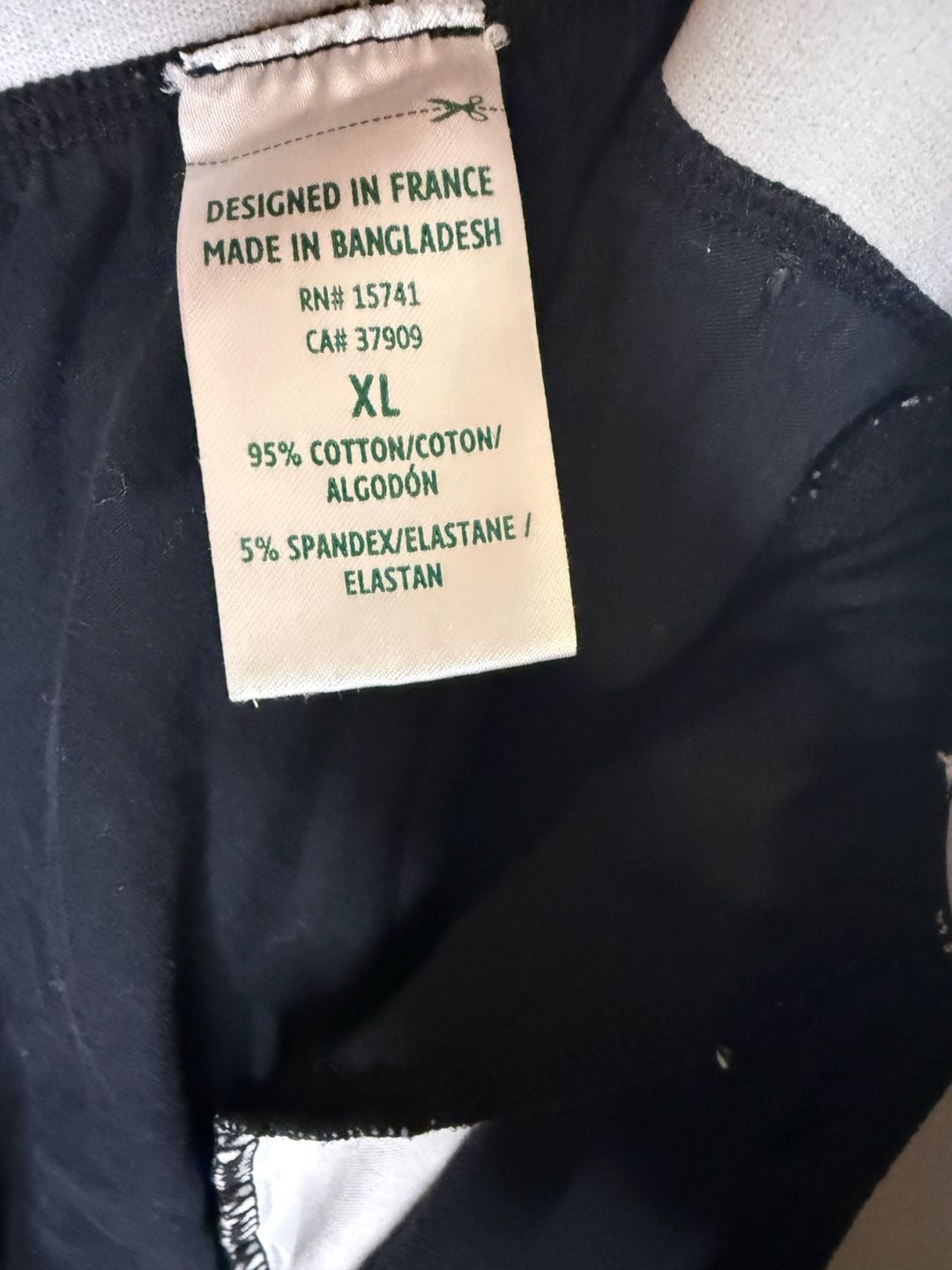 Lacoste Men's Black Sleepwear Pull-On Pants with Contrast Waistband Size XL 7