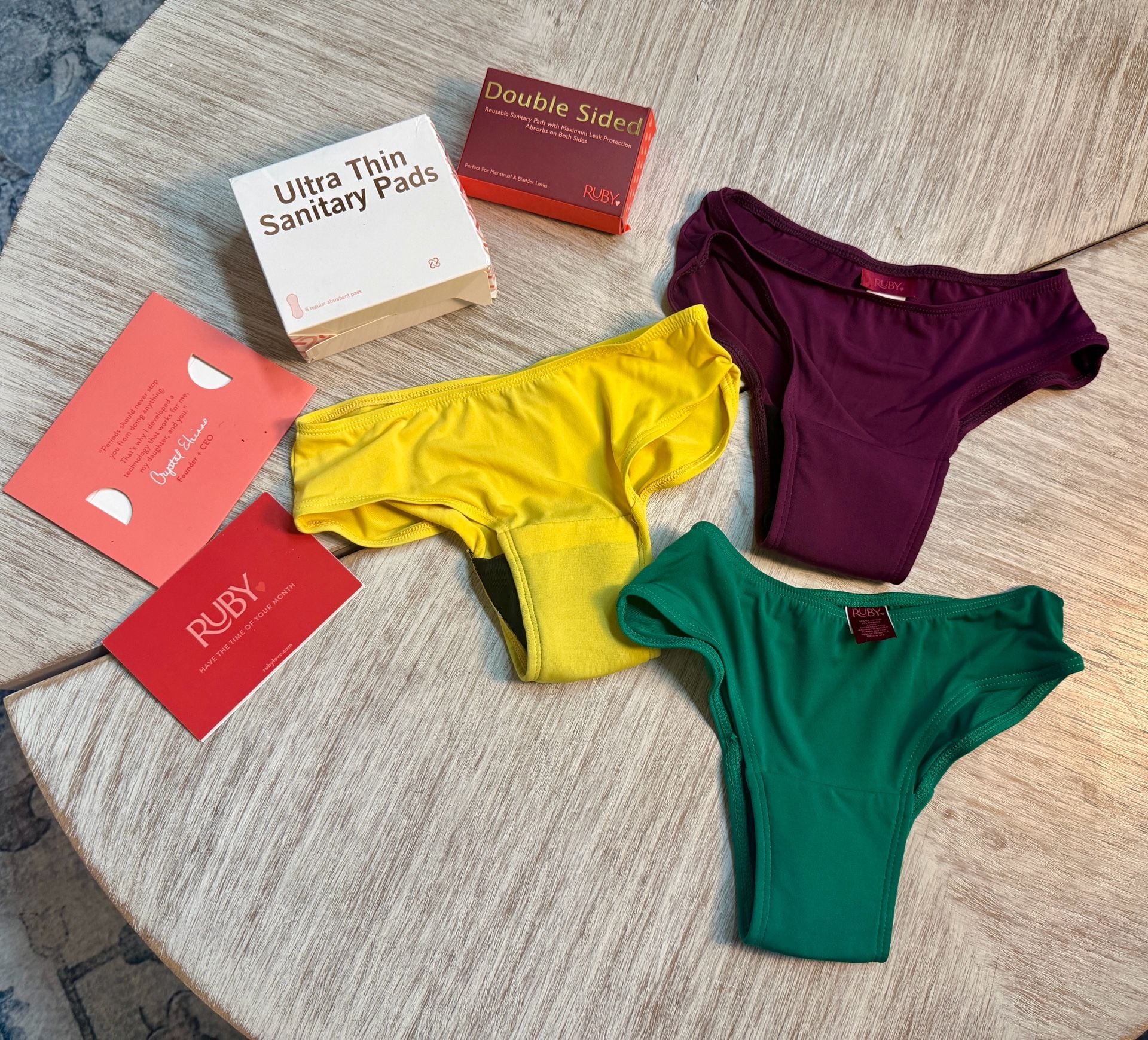 Ruby Love teen Period Underwear Multipack hipster XS 1