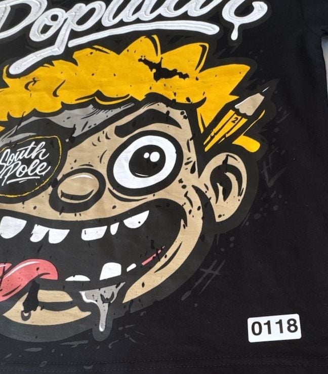 Southpole Popular Graphic Heavyweight T-Shirt Size M 3