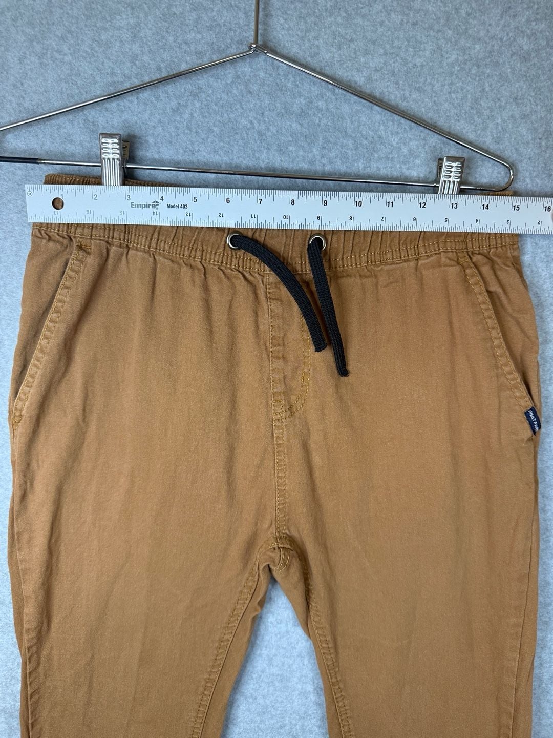 Phat Farm Men's Brown Jogger Pants Drawstring Casual Trousers 4
