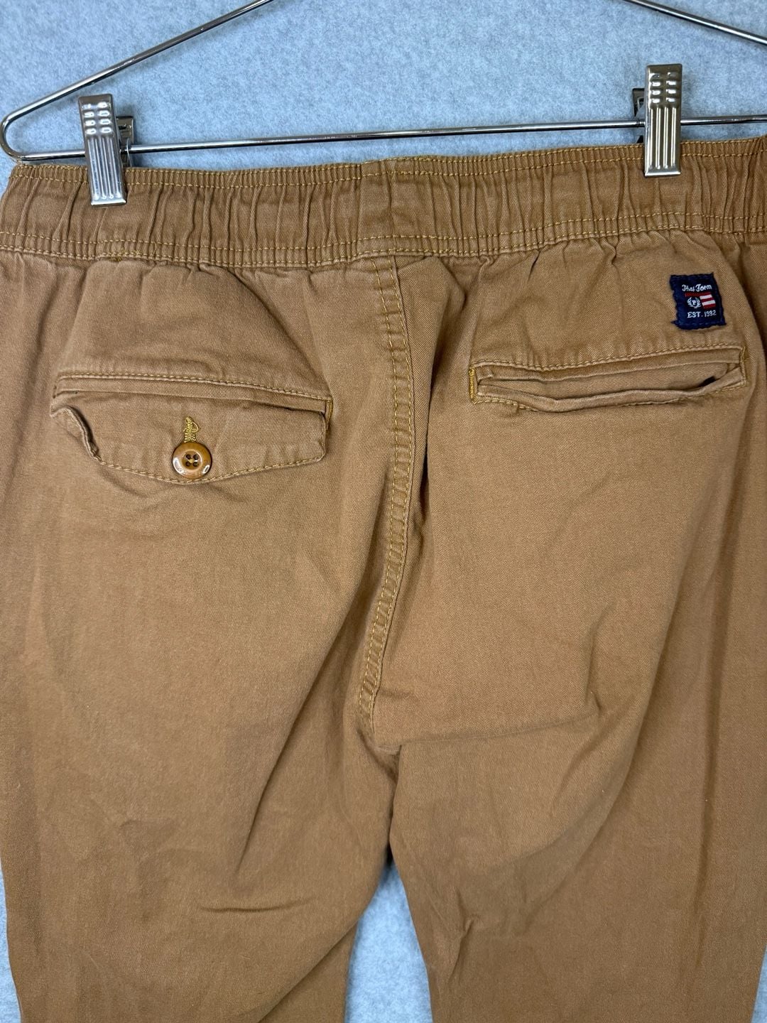 Phat Farm Men's Brown Jogger Pants Drawstring Casual Trousers 10