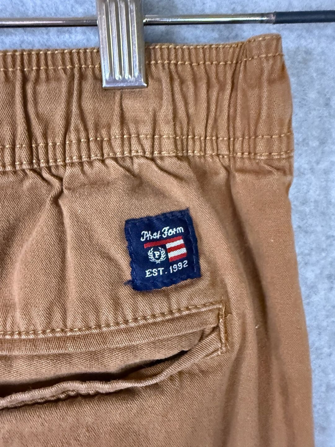 Phat Farm Men's Brown Jogger Pants Drawstring Casual Trousers 11