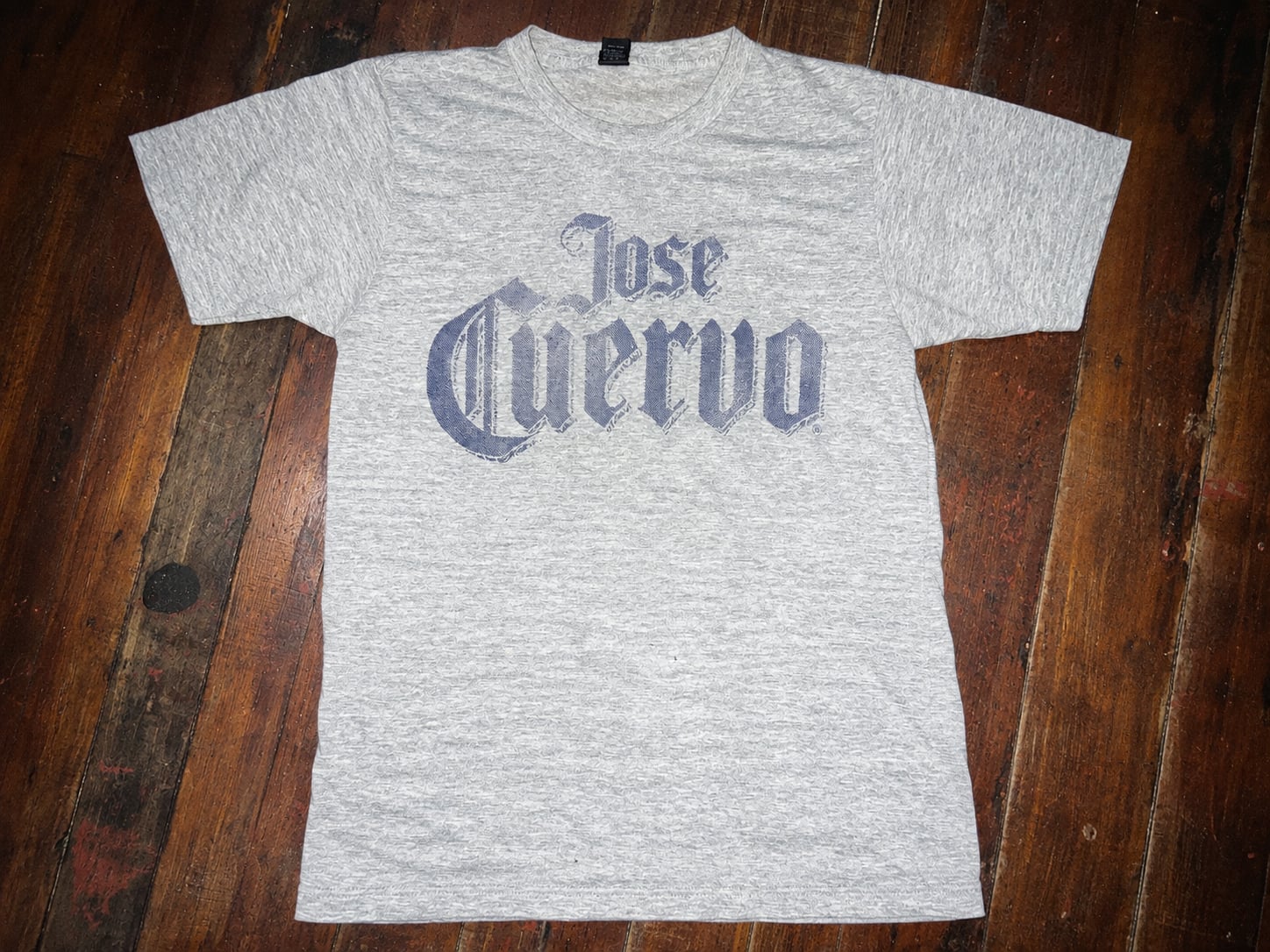 Jose Cuervo Heather Gray Logo Graphic T-Shirt Size S 3