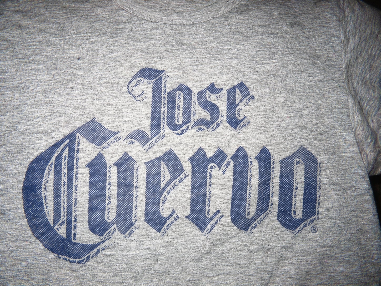 Jose Cuervo Heather Gray Logo Graphic T-Shirt Size S 4