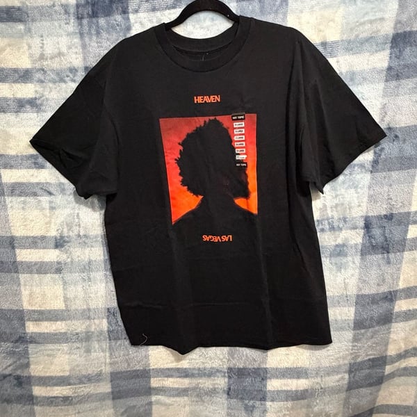 The Weeknd XO Heaven Las Vegas After Hours Black T-Shirt