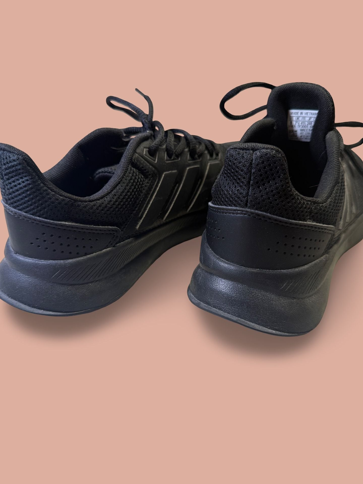 Adidas Runfalcon Core Triple Black Running Sneaker Mens 8 G28970 7