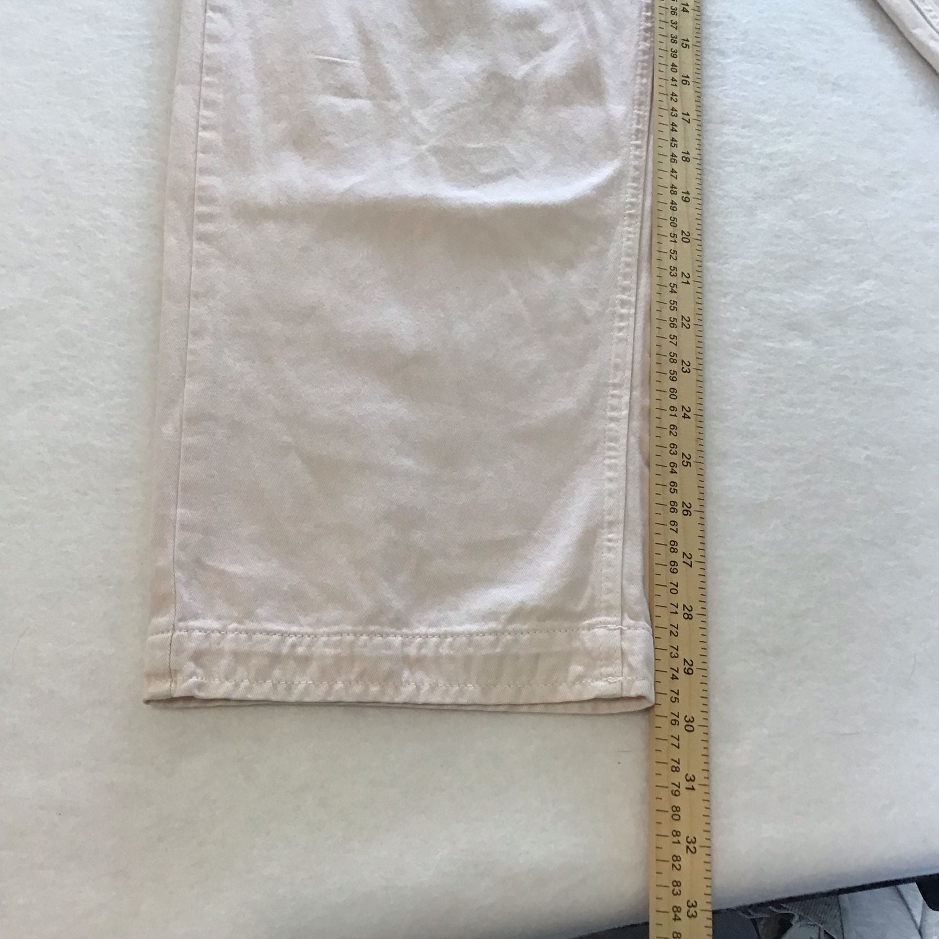 Free People Women’s Cream Skater Wide Leg Pleated Pants Size 10 7