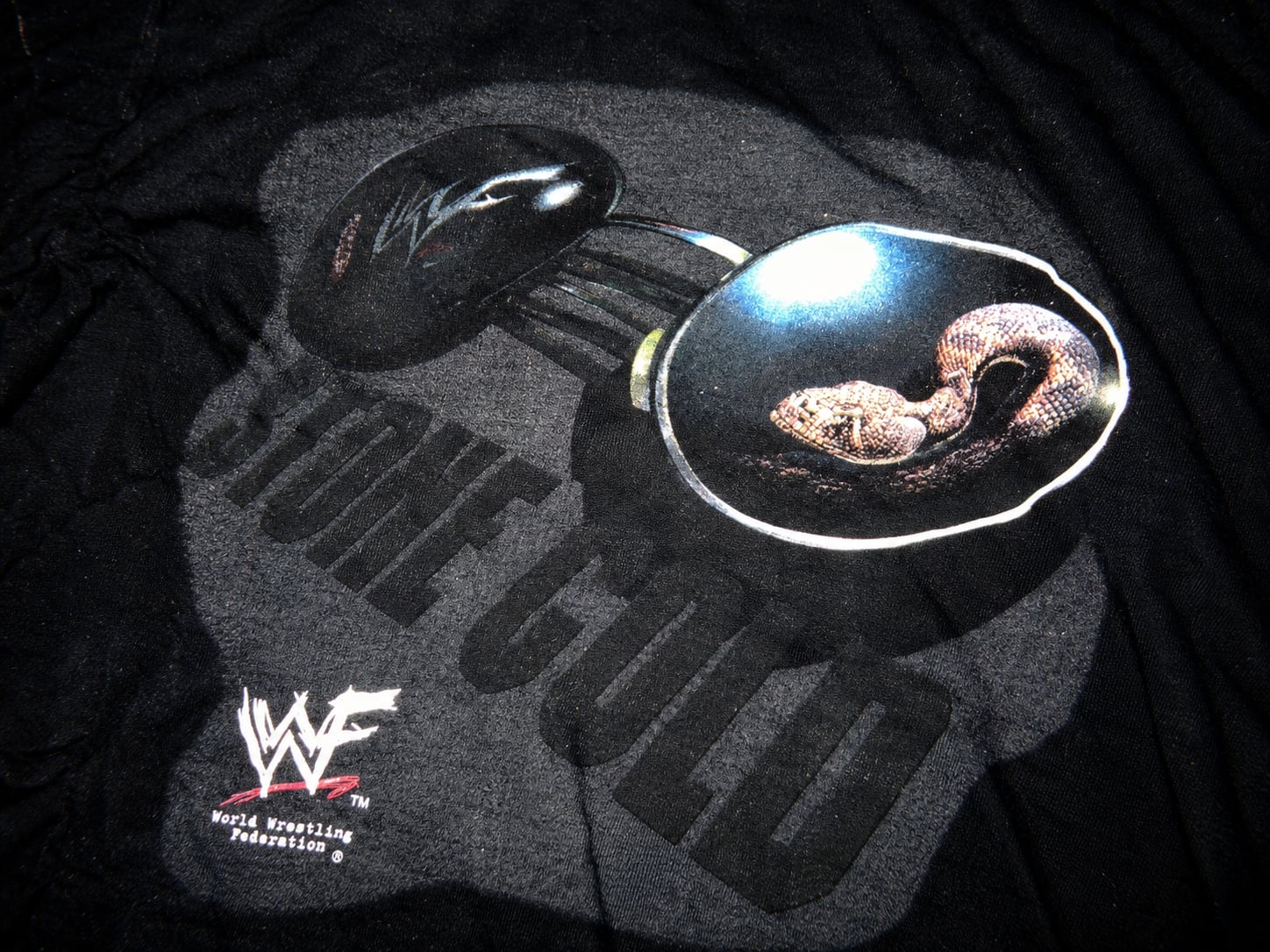 Vintage 1999 WWF Stone Cold Steve Austin No Mercy T-Shirt XL 8