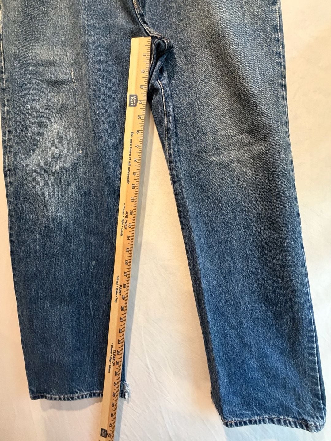 Vintage Levi's 501 Button Fly Straight Leg Denim Jeans size W36 L30 13