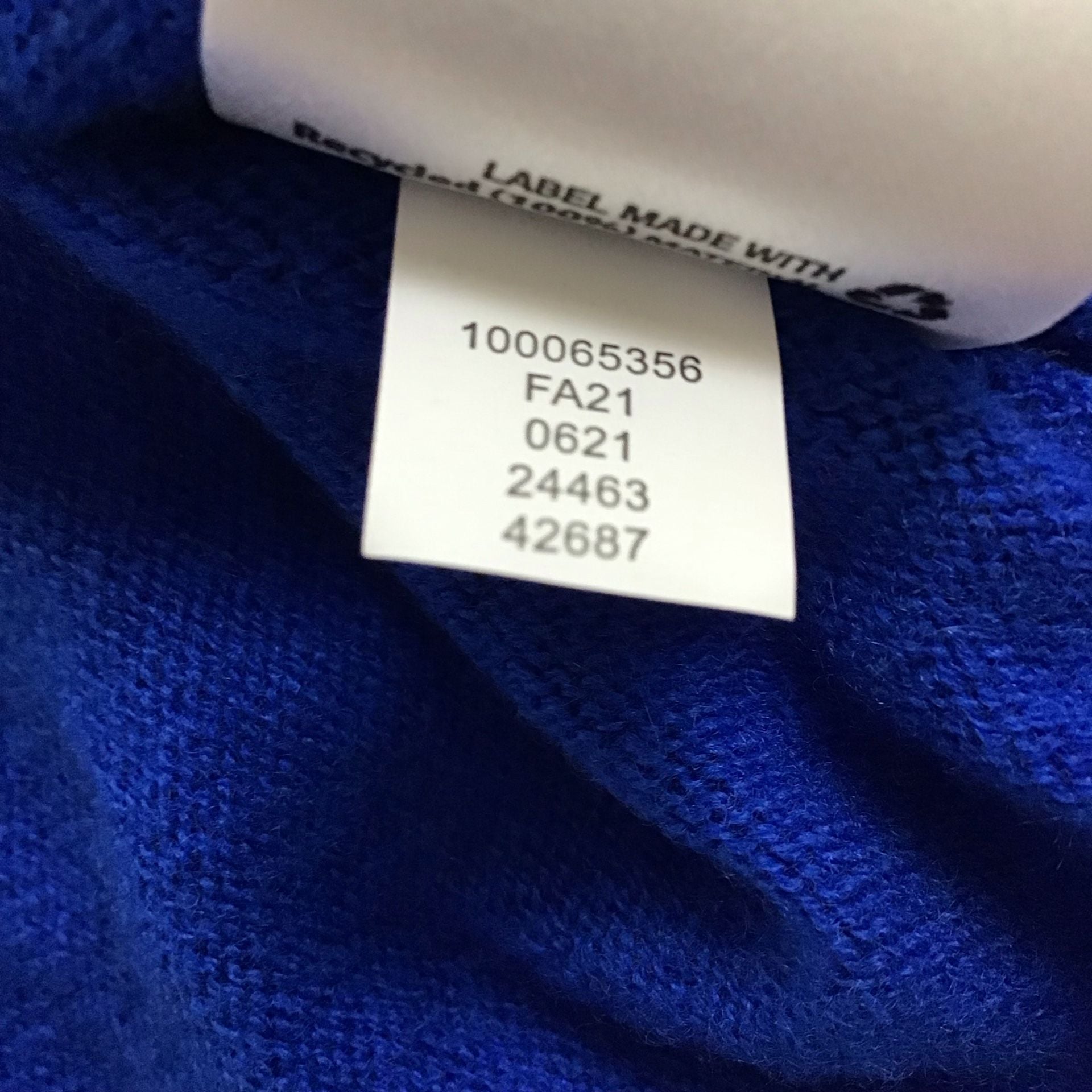 Charter Club Luxury 100% Cashmere Oversized Boatneck Sweater Large Royal Blue 9