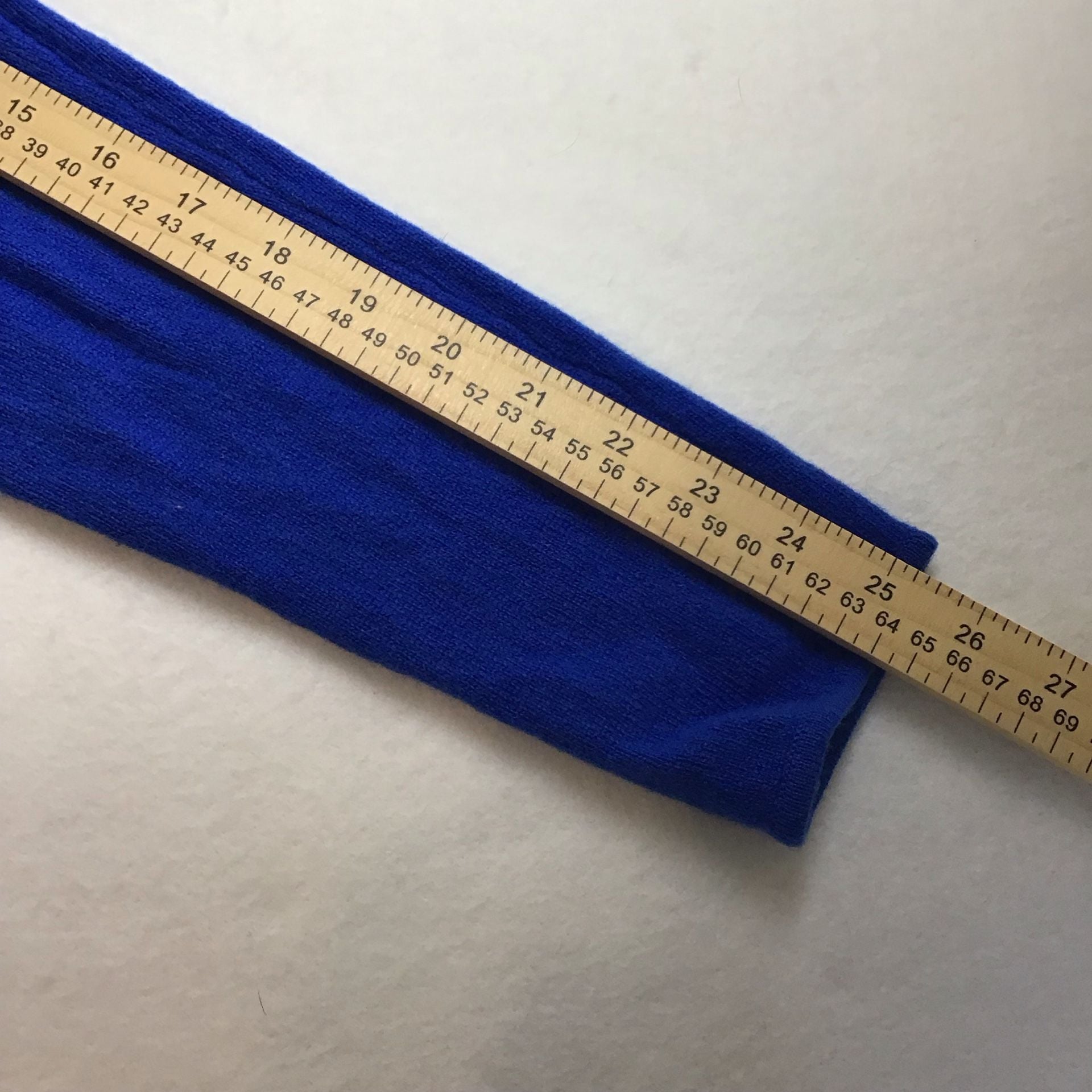 Charter Club Luxury 100% Cashmere Oversized Boatneck Sweater Large Royal Blue 10