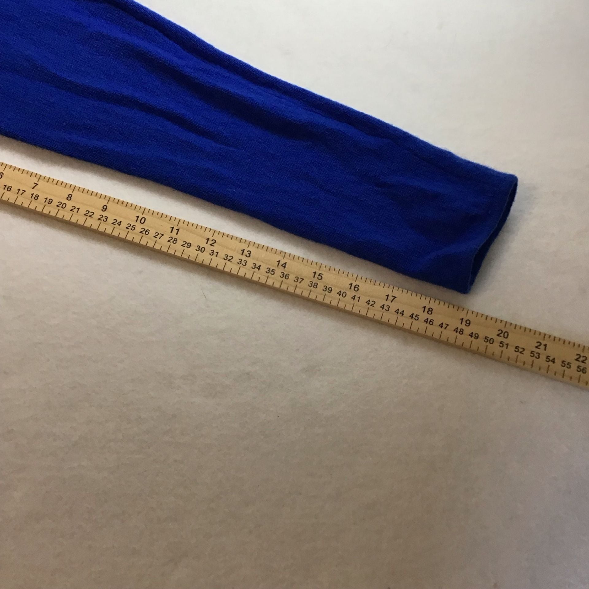 Charter Club Luxury 100% Cashmere Oversized Boatneck Sweater Large Royal Blue 11