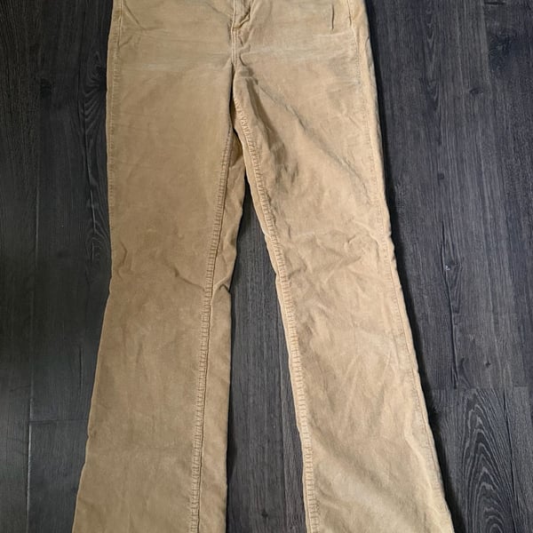 BDG Urban Outfitters Tan Corduroy Flare Pants Size W30 L32