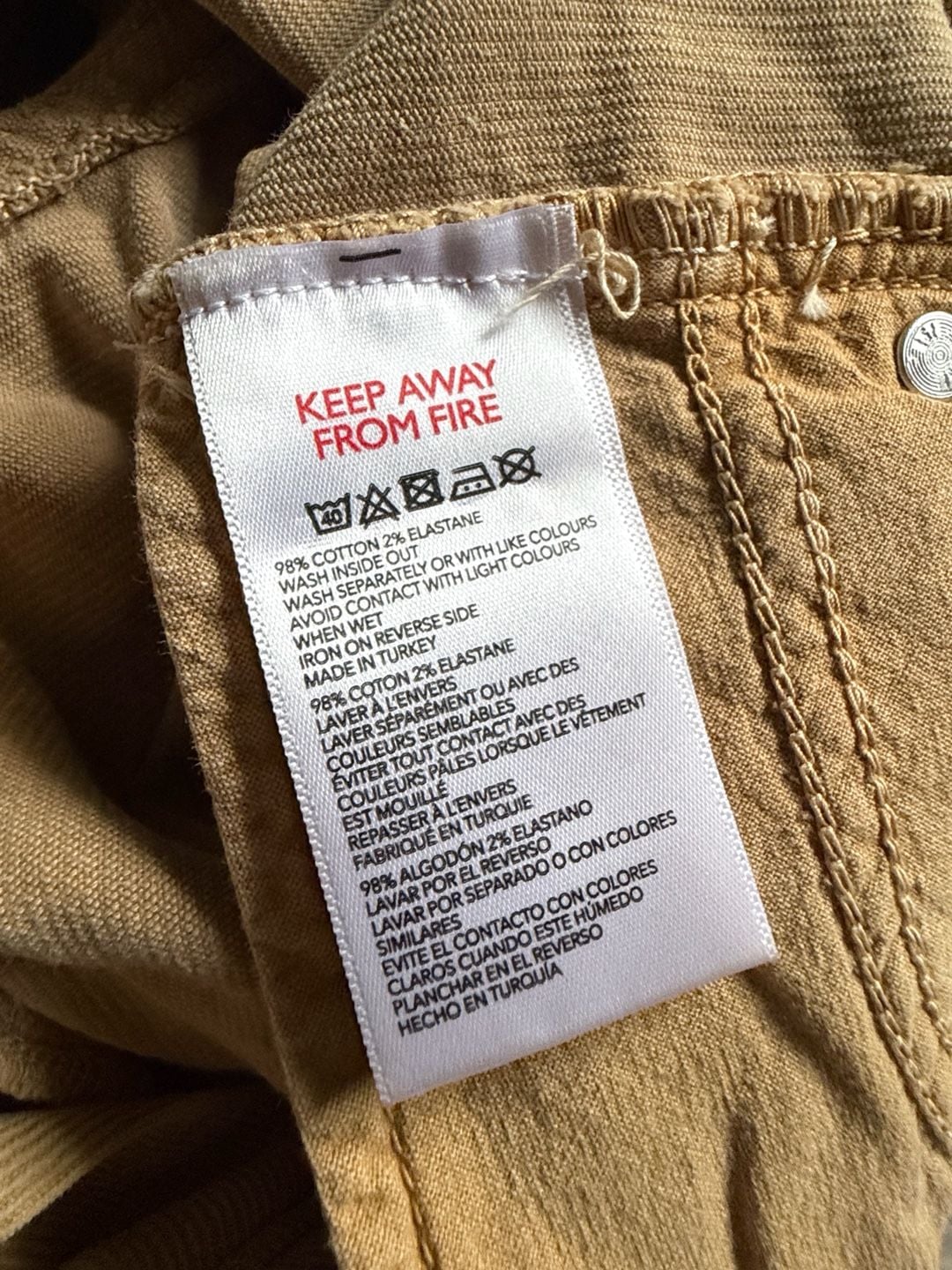 BDG Urban Outfitters Tan Corduroy Flare Pants Size W30 L32 9