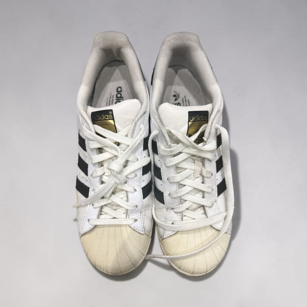 Adidas Superstar Cloud White Core Black Shell Toe Sneakers