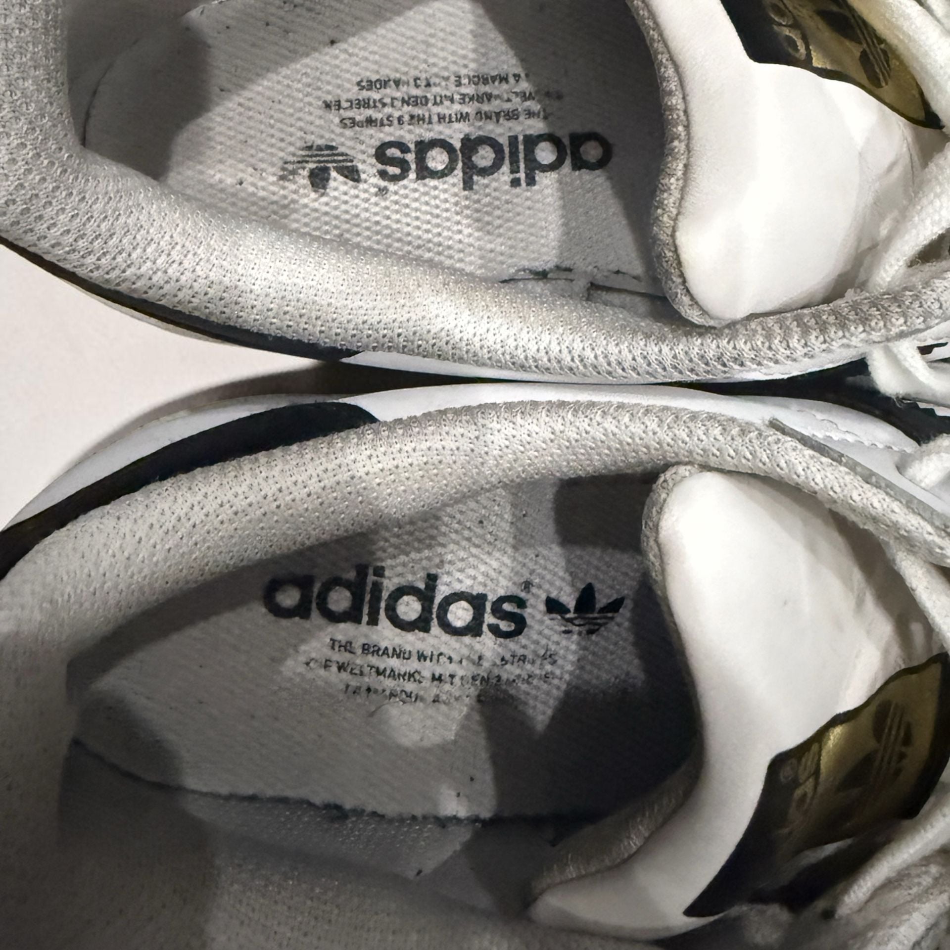 Adidas Superstar Cloud White Core Black Shell Toe Sneakers 5