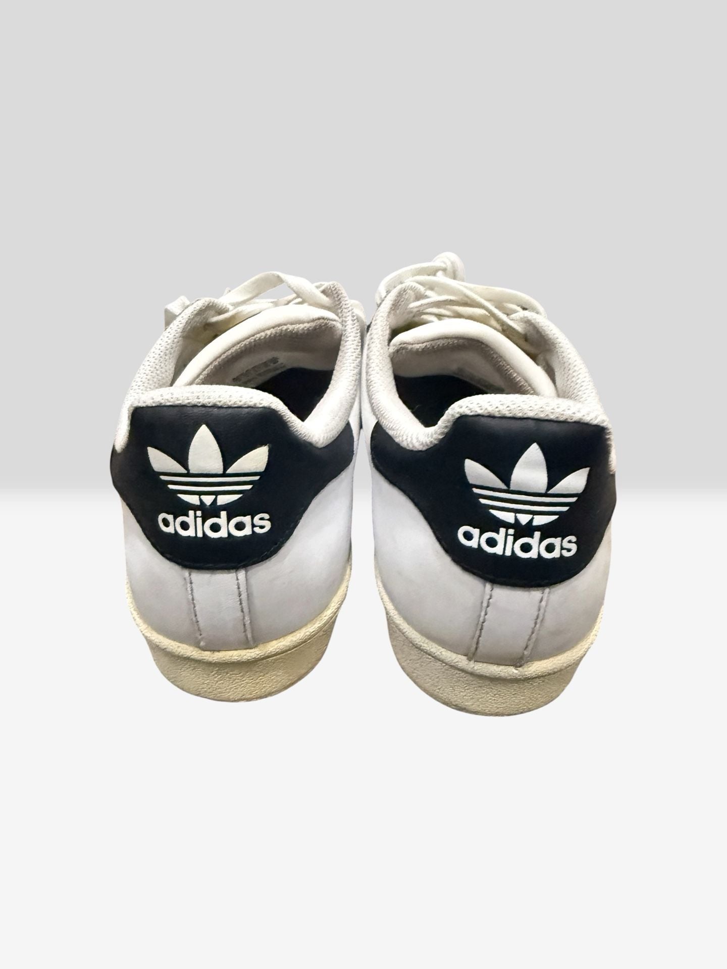 Adidas Superstar Cloud White Core Black Shell Toe Sneakers 7